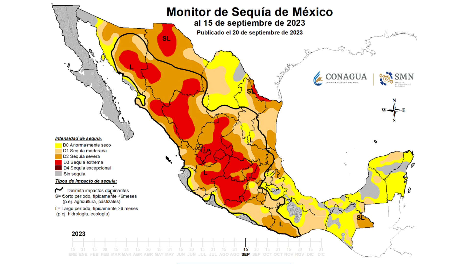 El 67 del territorio mexicano ya enfrenta condiciones de sequía Zafranet